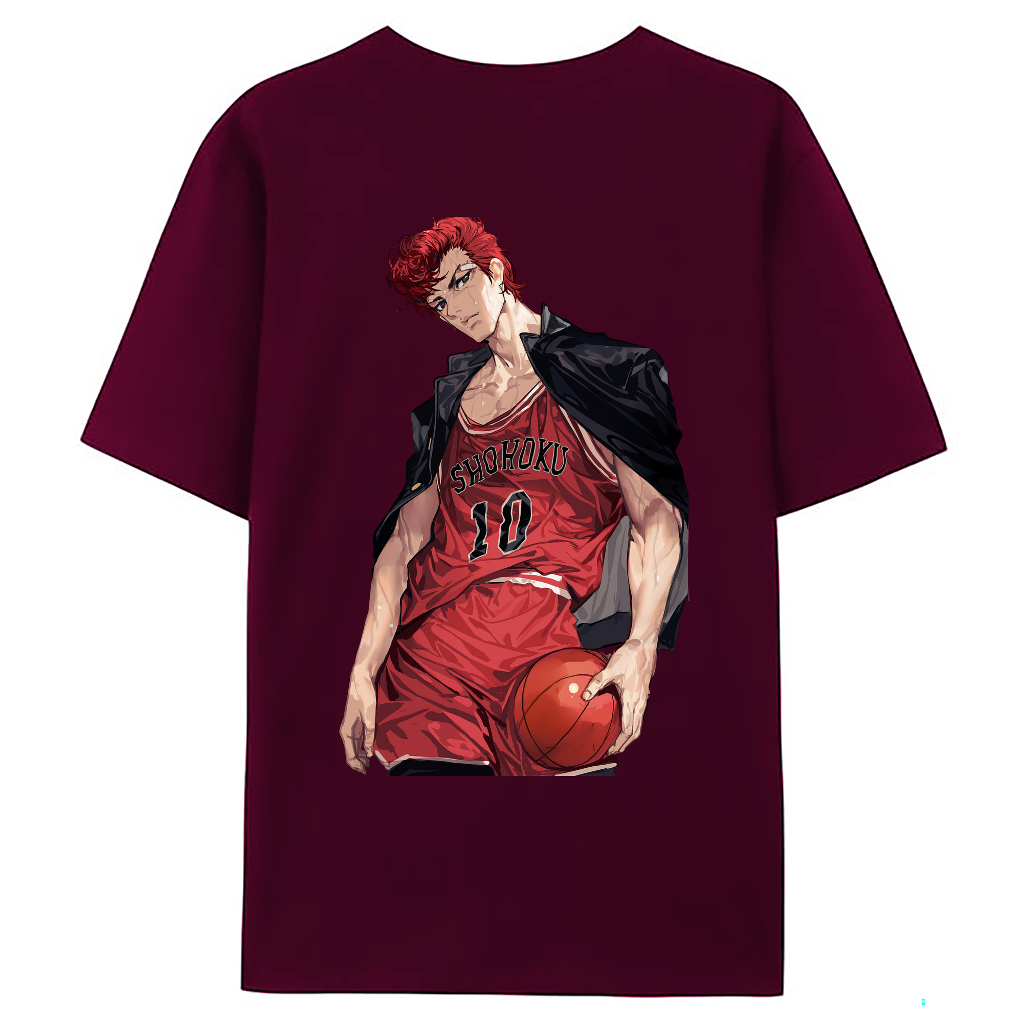 （画像用） SLAM DUNK／スラムダンク レディース半袖Tシャツ(バックプリント)